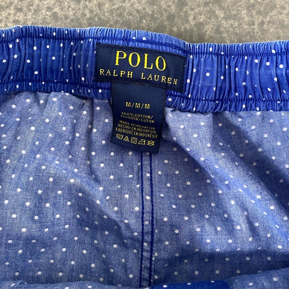 Polo Ralph Lauren Blue and White Polka Dot pants Great condition - Picture 3 of 3